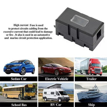 Load image into Gallery viewer, MIDI/AMI ANS Fuse 80A 80 Amp, 32V 48V Max, Automotive, Marine A/V System, Motorcycle, ATV, Bus, Van, and Many More Applications (2-Pack)