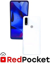 Load image into Gallery viewer, Motorola moto g go Works on AT&T Prepaid, Post Paid, Cricket, H2O & RedPocket Mobile GSM, (Locked to AT&T & AT&T MVNOs) Includes SIM Card for AT&T Prepaid Service & H2O Prepaid Service on AT&T Network