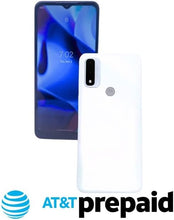 Load image into Gallery viewer, Motorola moto g go Works on AT&T Prepaid, Post Paid, Cricket, H2O & RedPocket Mobile GSM, (Locked to AT&T & AT&T MVNOs) Includes SIM Card for AT&T Prepaid Service & H2O Prepaid Service on AT&T Network
