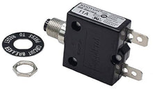 Load image into Gallery viewer, KUOYUH 11 Amp 98 Series Quick Connect Terminals Push-To-Reset Thermal Circuit Breaker
