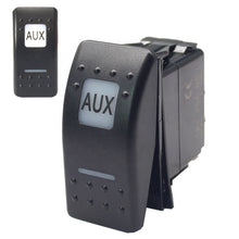 Load image into Gallery viewer, 12v 24v 10A Waterproof LED indicator lamp on-off Auto car Boat Marine SPST 3P Rocker Switch for car boat