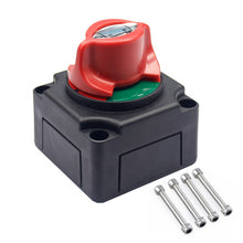 Load image into Gallery viewer, 300A rotary Caravan Yacht Operation ON-OFF Light Disconnect Marine Battery Cut Off Isolator Switch