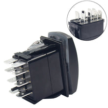 Load image into Gallery viewer, 4Pin SPST ON Off Dashboard Rocker Switch,10 A 24V 20A 12V front and back