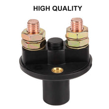 Load image into Gallery viewer, 6V Battery Kill Switch Isolator Cut OFF Power for Marine Car Boat RV On Off Battery Master Switch