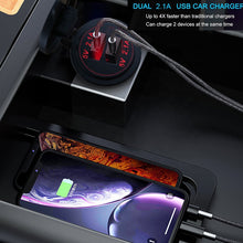 Load image into Gallery viewer, DC 12V 24V Dual Port power Socket Fast Quick Auto Charger 4.2A USB For Marine Car Boat Carvavan