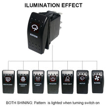 Load image into Gallery viewer, DC 12V/24V 20A/10A Automobile modification switch 3Pin Houseboat button