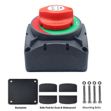 Load image into Gallery viewer, Marine 600A Heavy-duty battery switch Truck yacht 1-2-both-off 4 Position Automotive Cut off switch