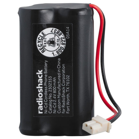 RadioShack Cordless Phone Battery - Catalog No. 2302353