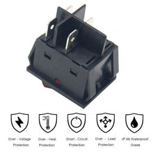 Load image into Gallery viewer, 45A 250VAC welding machine kcd4 SPDT rocker switches QY604-201N-B
