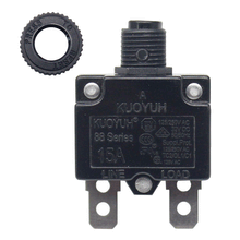 Load image into Gallery viewer, KUOYUH 15 Amp 88 Series Quick Connect Terminals Push-To-Reset Thermal Circuit Breaker
