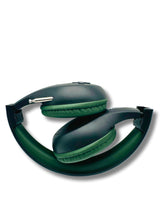 Load image into Gallery viewer, Portable Personal FM Radio Headphones Pull-Out Antenna for Great Reception, Walking, Jogging, Relaxing, School, Talk Radio - Powered by 2AA Batteries (Not Included) (Black &amp; Army Green)
