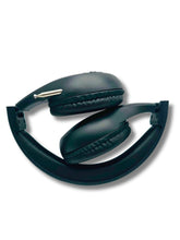Load image into Gallery viewer, Portable Personal FM Radio Headphones Pull-Out Antenna for Great Reception, Walking, Jogging, Relaxing, School, Talk Radio - Powered by 2AA Batteries (Not Included) (Black)
