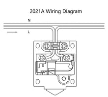 Load image into Gallery viewer, 202-1 normally closed momentary wardrobe closet cabinet door light switch Beige
