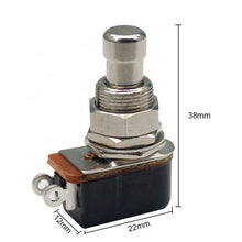 Load image into Gallery viewer, SPST 2-Pin Momentary Soft Touch switch Push Button Electric Push Button R13-85 (2pcs)
