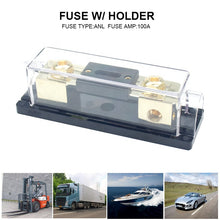 Load image into Gallery viewer, ANL Bolt-on Car Auto Fuse Holder Bock 8AWG 4AWG WIre Gauge Vehicles 100A Fuses holder Box
