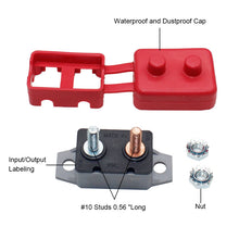 Load image into Gallery viewer, KUOYUH 40 Amp 12 - 24 VDC AR Automatic-Reset Circuit Breaker
