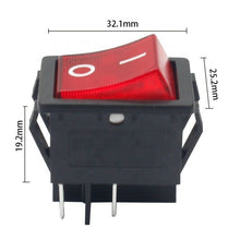 Load image into Gallery viewer, Light country 250V 20A ON OFF 4PIN KCD4 DPST welding machine R599KDFT2FA
